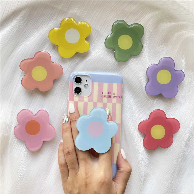 Phone Accessories Vending Machine - Korea INS Flower Phone Holder Expandable