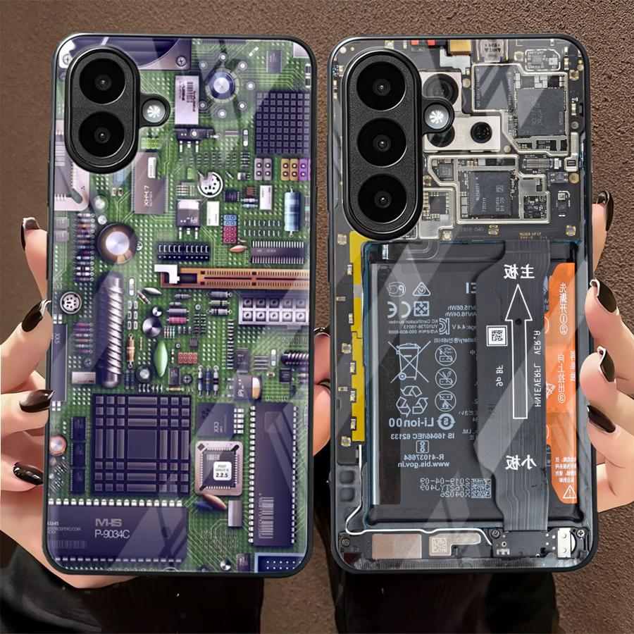 Phone Accessories Samsung - Glass Phone Cover Case for Samsung