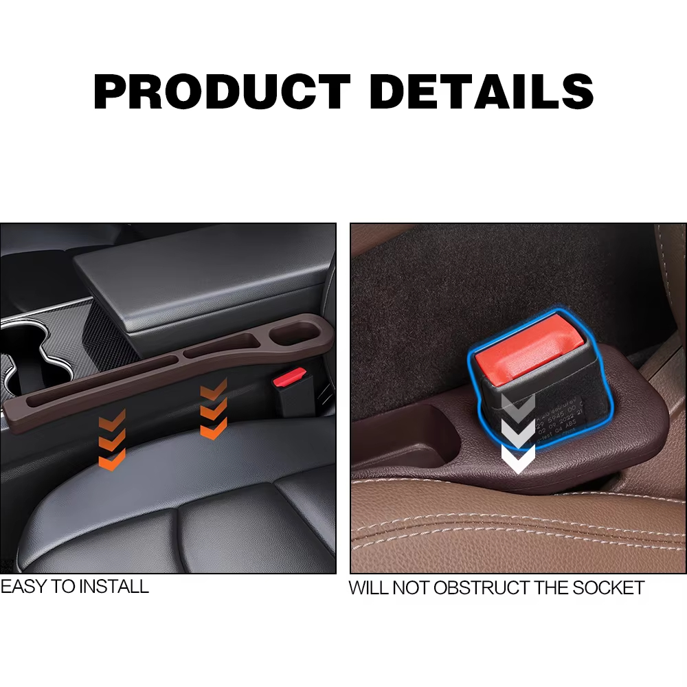 2pcs Universal Car Seat Gap Fi - đánh giá và giá Phone Accessories Organizer