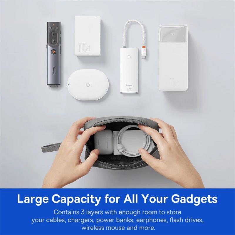 Portable Earphone Bag Waterpro - đánh giá và giá Phone Accessories Organizer