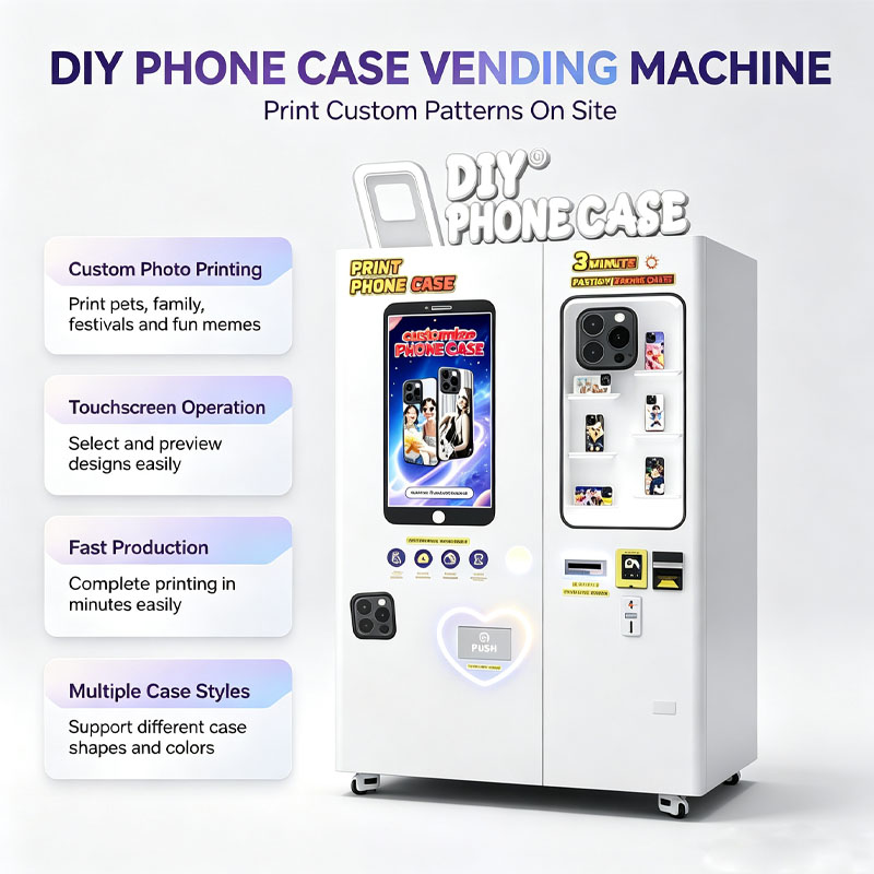 Custom Phone Case Machine Smar - đánh giá và giá Phone Accessories Vending Machine