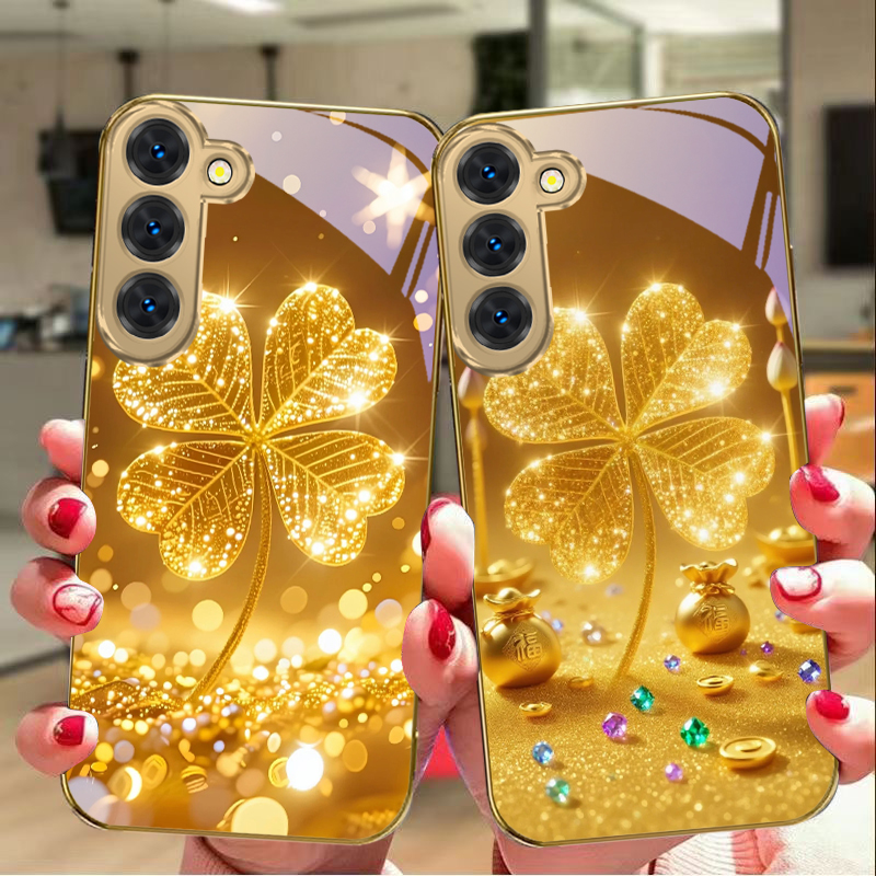 A huge golden clover For Samsu - đánh giá và giá Phone Accessories Samsung