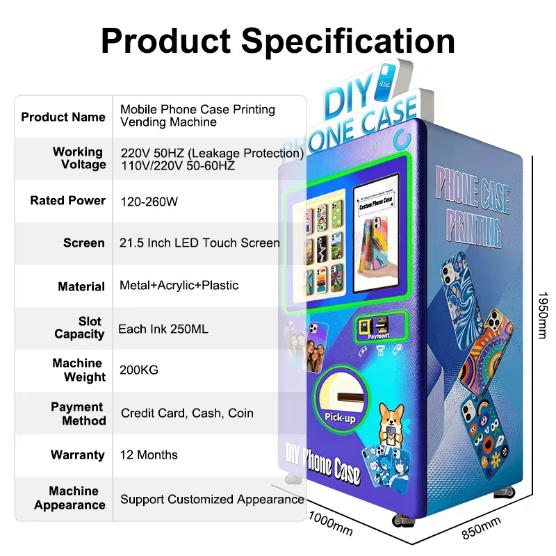 FOODLINE Phone Case Vending Ma - đánh giá và giá Phone Accessories Vending Machine