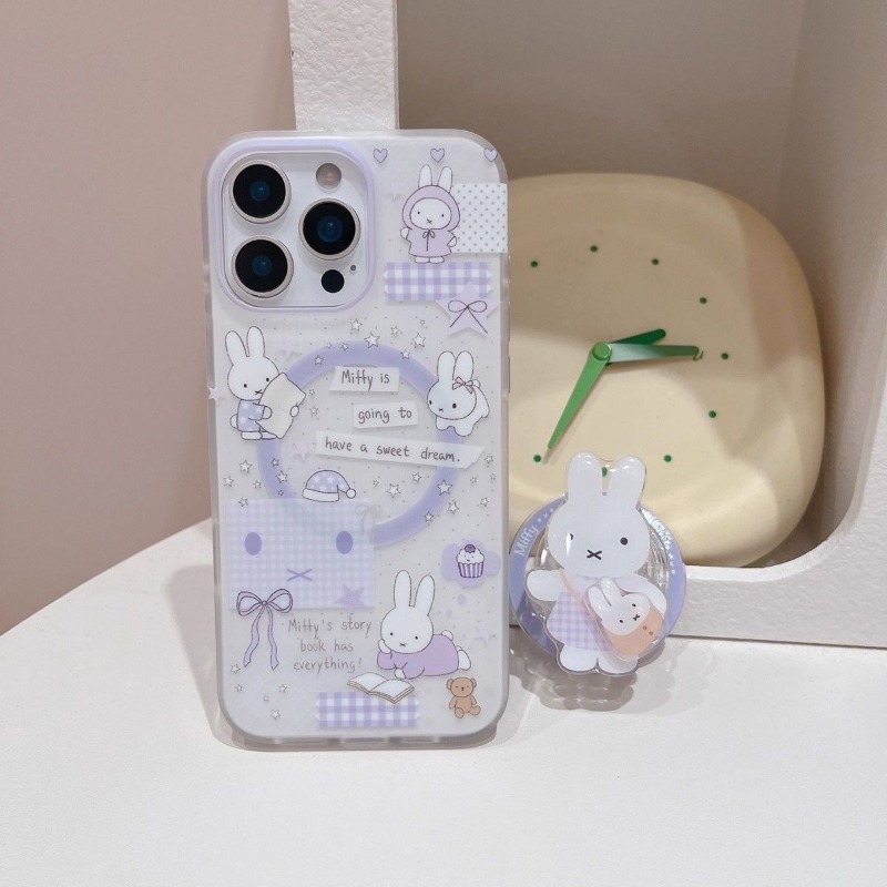 Cute Miffy Magnetic Stand Phon - đánh giá và giá Phone Accessories For Android
