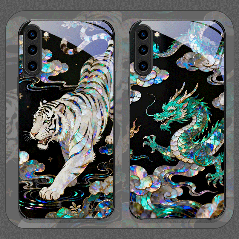 Stylish Tiger Dragon Marble Te - đánh giá và giá Phone Accessories Samsung