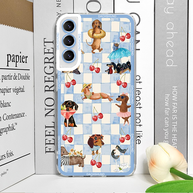 Cute Sausage Dog Phone Case fo - đánh giá và giá Phone Accessories Samsung