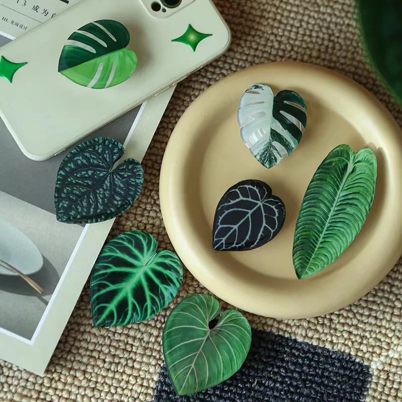 Glossy Simulation Leaf Phone H - đánh giá và giá Phone Accessories Vending Machine